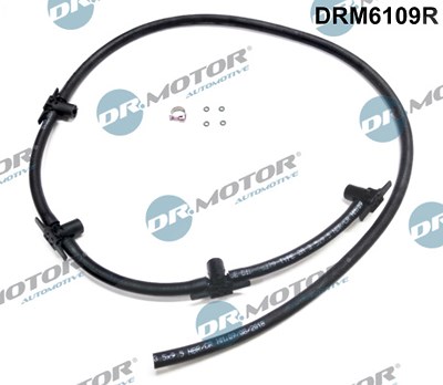 Dr.motor Automotive Schlauch, Leckkraftstoff [Hersteller-Nr. DRM6109R] für Fiat, Iveco von DR.MOTOR AUTOMOTIVE