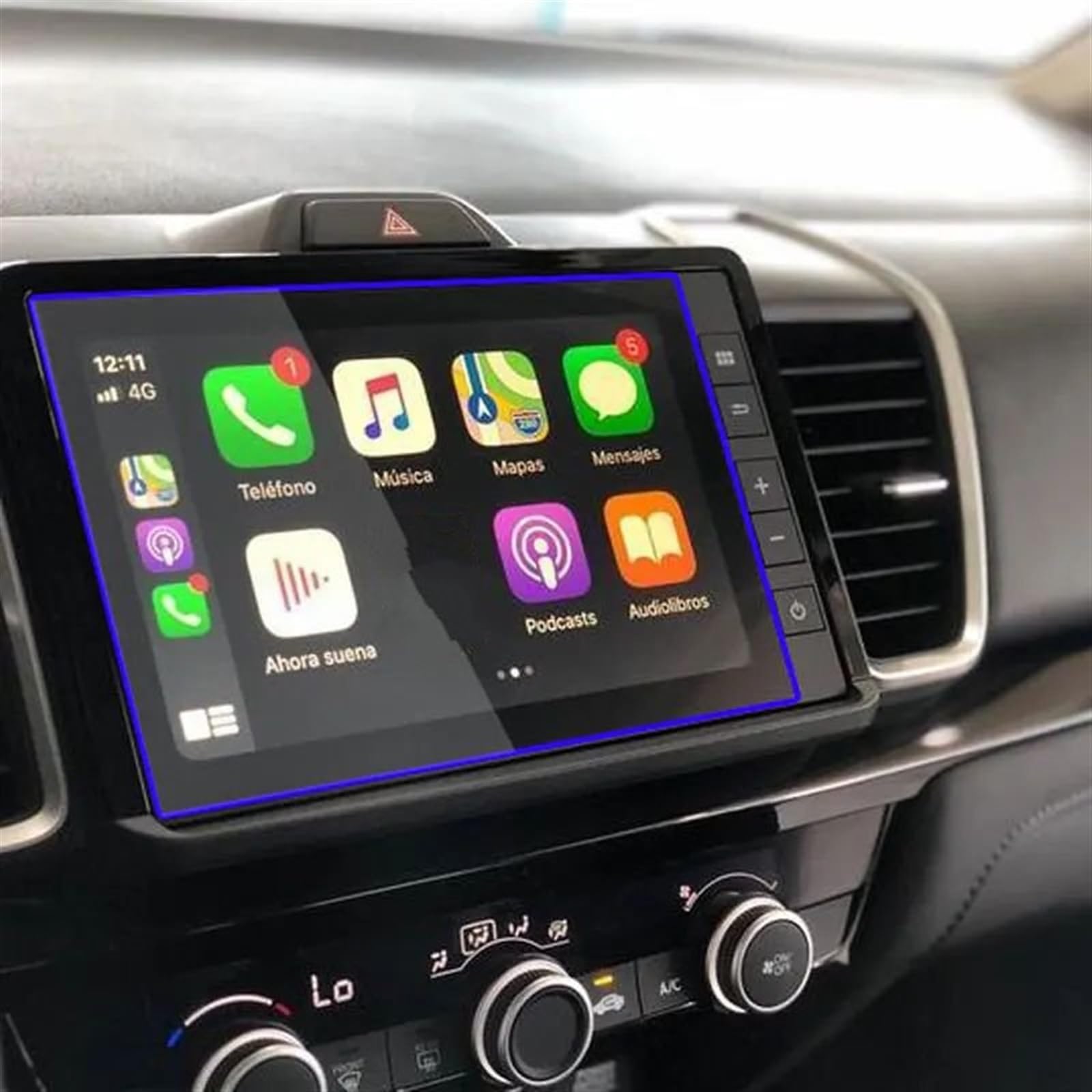 DRCIOQAZR Kompatibel Mit City 2020 2021 2022 Auto-GPS-Navigation LCD-Bildschirm Displayschutz Aus Gehärtetem Glas Innenzubehör Auto Navi-Schutzfolie von DRCIOQAZR