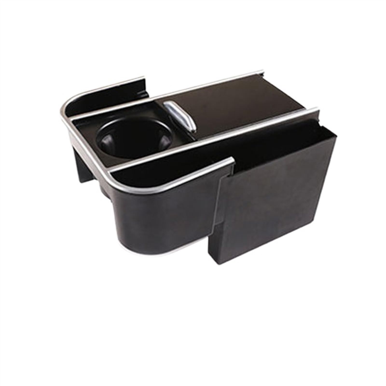 DRCIOQAZR Kompatibel Mit Land Für Rover Für Discovery Sportzubehör Armlehnen-Organizer-Fach Handschuhfach Mittelkonsole Auto-Armlehnen-Organizer Mittelkonsole Aufbewahrungsbox(Piano Black) von DRCIOQAZR