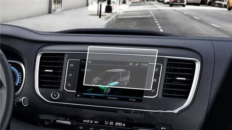 DRCIOQAZR Kompatibel Mit Peugeot Für Expert 2020 7 Zoll Auto-GPS-Navigationssystem, Displayschutzfolie Aus Gehärtetem Glas Auto Navi-Schutzfolie von DRCIOQAZR