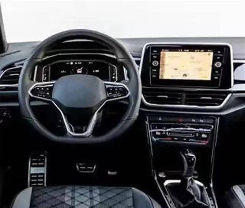 DRCIOQAZR Kompatibel Mit VW Für T-ROC 2022 8 Zoll 9 Zoll Auto GPS Navigation Gehärtetem Glas Displayschutzfolie Auto Navi-Schutzfolie(8inch) von DRCIOQAZR