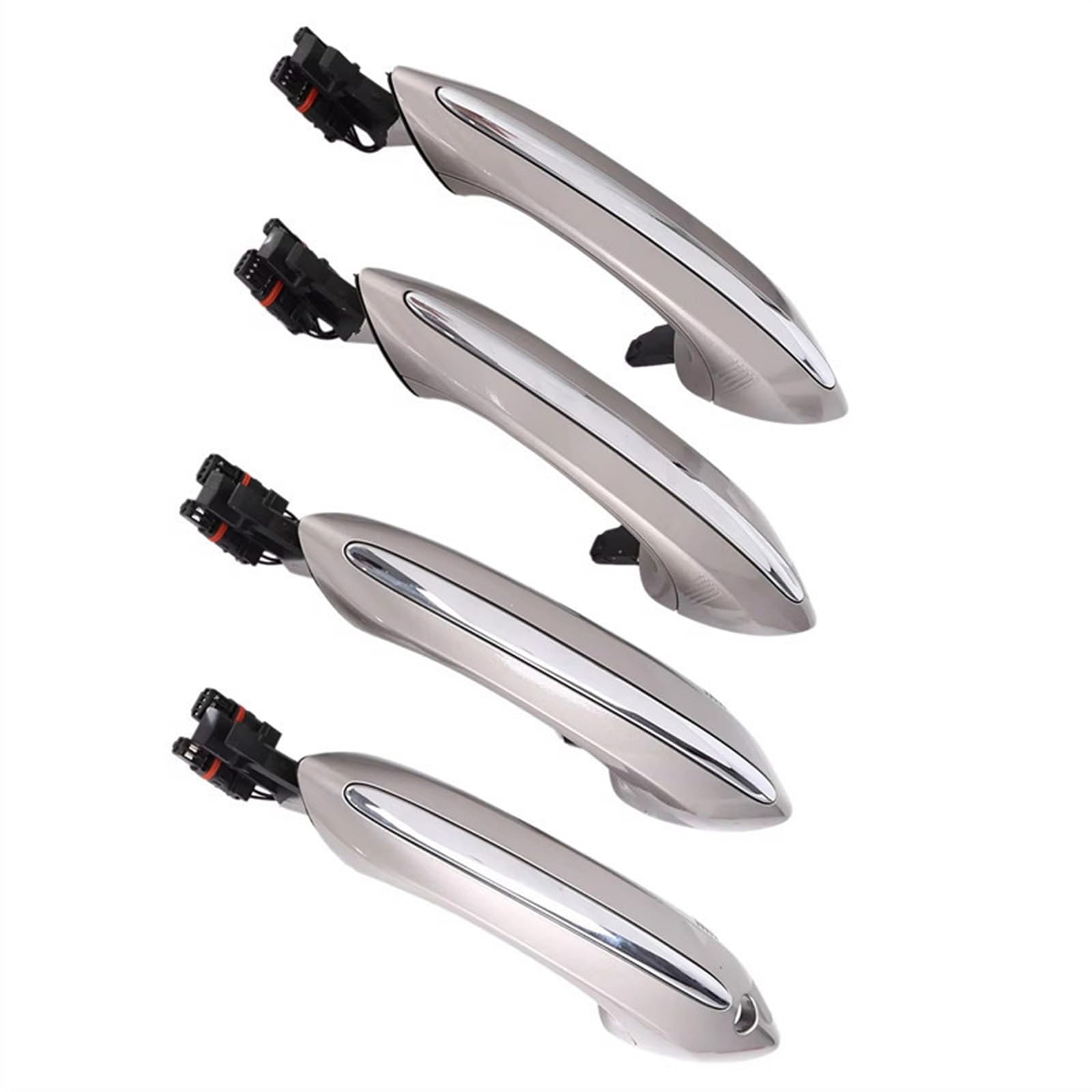 DRCIOQAZR car Türgriff außen Kompatibel Mit Für 7 Für F04 Für Hybrid F02 F03 2008 2009 2010 2011 2012 Äußerer Außentürgriff OEM: 51217231931 51217231932 von DRCIOQAZR