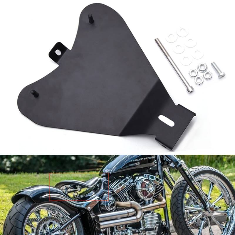 DREAMIZER Motorrad Solo Sitz Grundplatte, Metall Custom Bobber Sitzplatte für Sportster 48 XL883 1200 von DREAMIZER