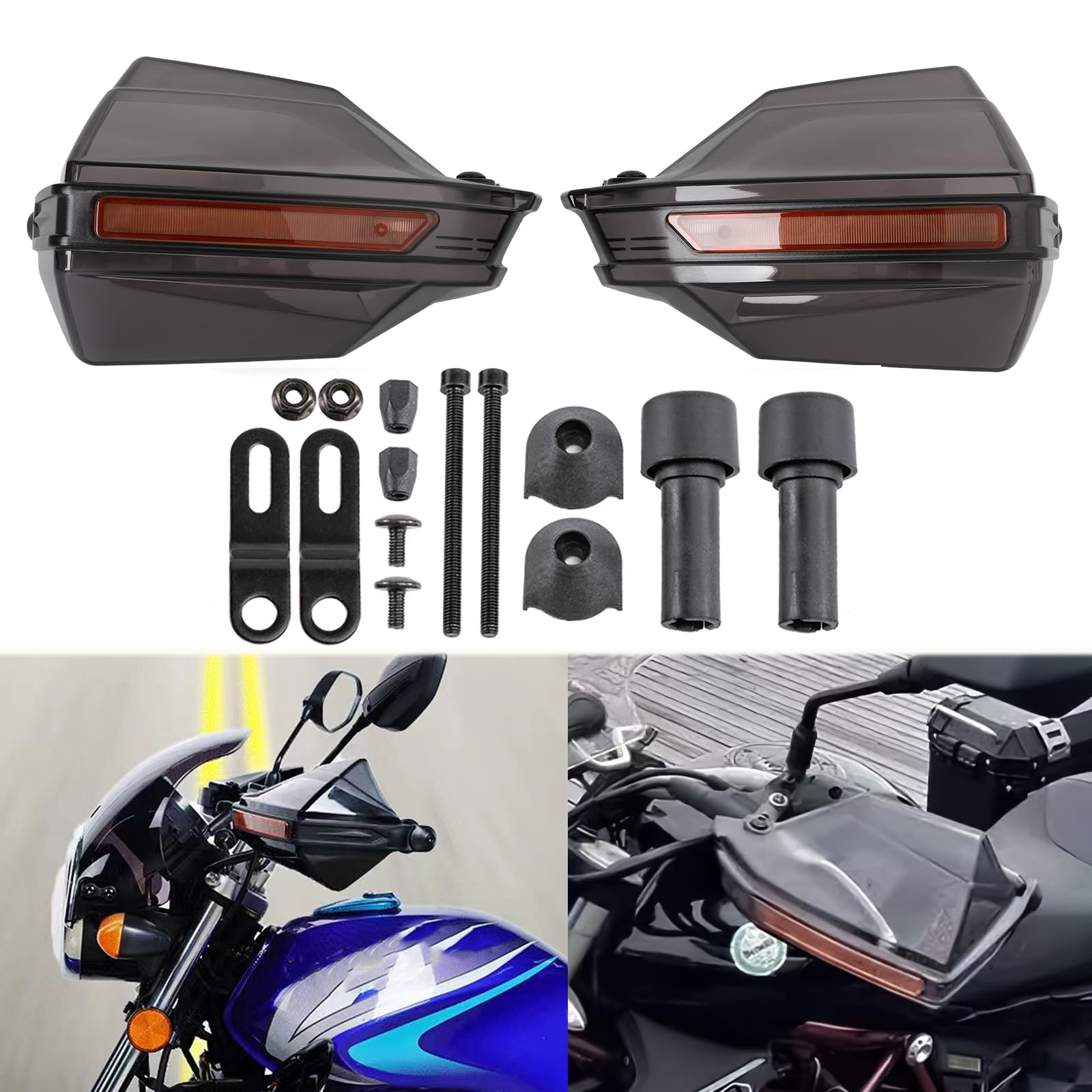 Motorrad Handschutz Schild Handschützer Schutz für Roller TDM 850 TDM 900 MT03 MT 07 MT 09 YZF R1 R3 TMAX CB650R GSXR von DREAMIZER