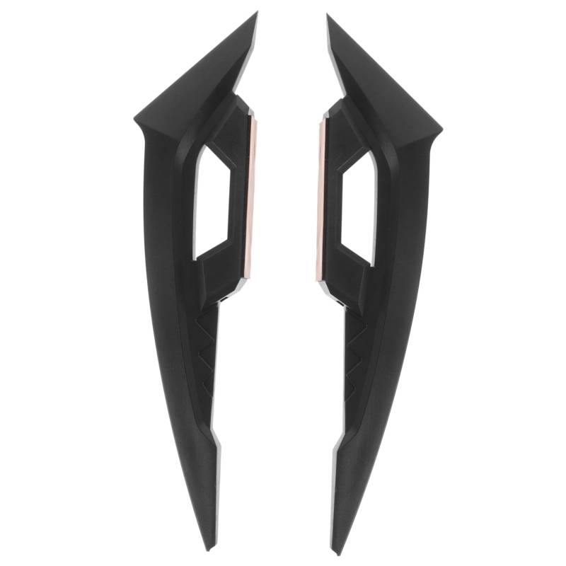 DRESSOOS 1 Paar Dekoration Winglet-dekor Spoilerflügel Für -verkleidungsseiten-Winglet Styling-Seiten-Winglet Dekoratives Winglet -dekor Plastik Black von DRESSOOS