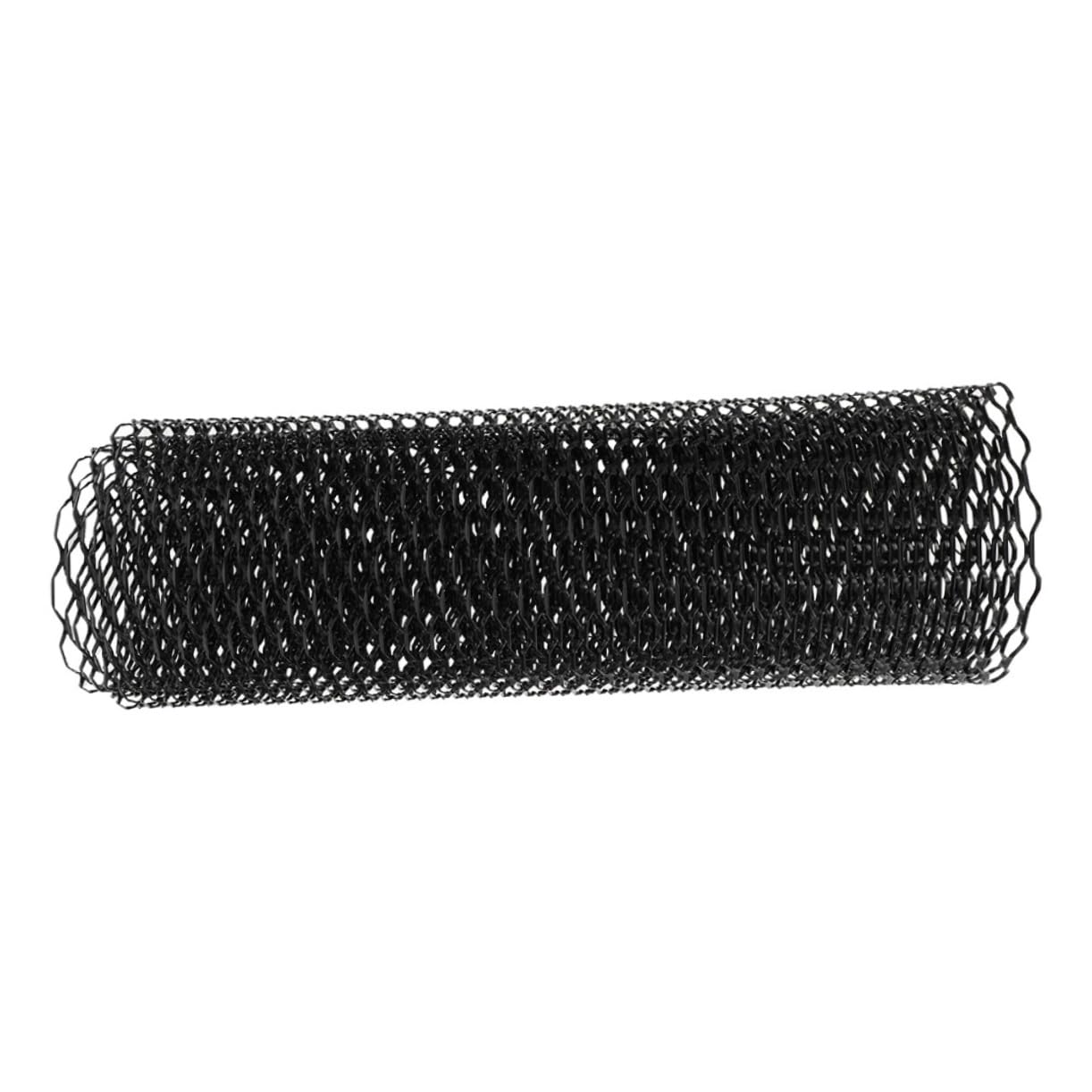 DRESSOOS 1 Rolle Auto Kühlergrill Mesh Grillzubehör Flachgrill Backgitter Aus Draht Netz Ofen Grills Tablett Platte Gestell Innengrill Grillrost Kühlregal Grillen Black Aluminiumlegierung von DRESSOOS