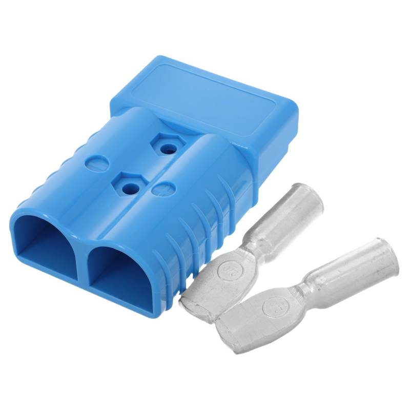 DRESSOOS 1 Satz Gabelstapler- anderson stecker Batterieanschlussstecker Batterieanschluss für Gabelstapler Batterie schnell abklemmen Gabelstapler liefert Stk Blue von DRESSOOS