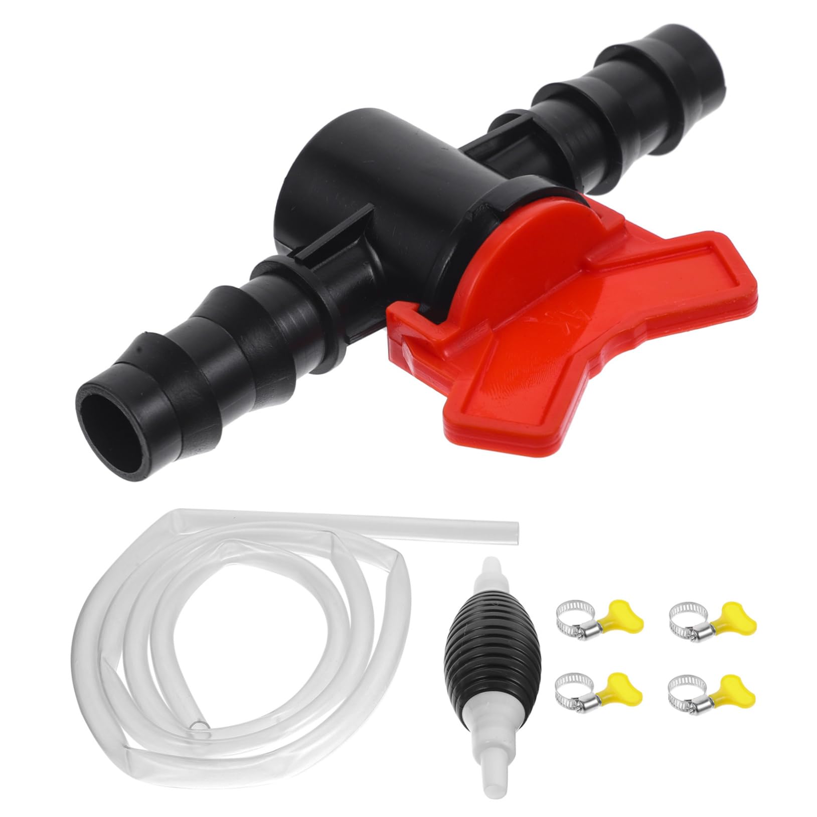 DRESSOOS 1 Satz Manuelles Ölpumpen-set Wasser Flasche Flüssig Siphon Benzin Schlauch Betrieben Fass Tank Fisch Fluid Brunnen Auto Kraftstoffförderpumpe Auto Zubehör Gummi von DRESSOOS