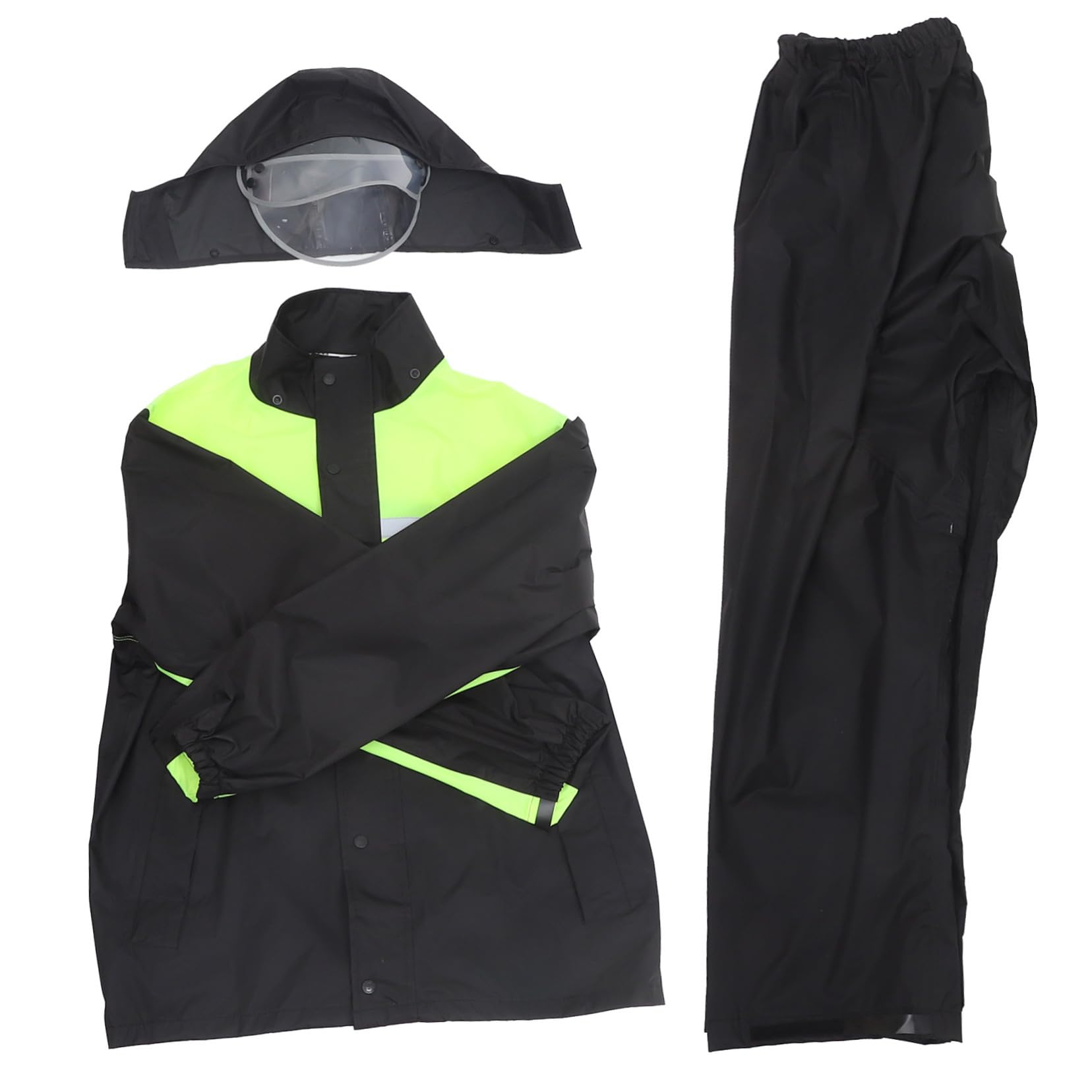 DRESSOOS 1 Satz -Regenmantel Regenbekleidung regenanzug regenschutz -Regenanzug für Herren Regenjacke und Hose Regenjacke für PU-Kleber von DRESSOOS