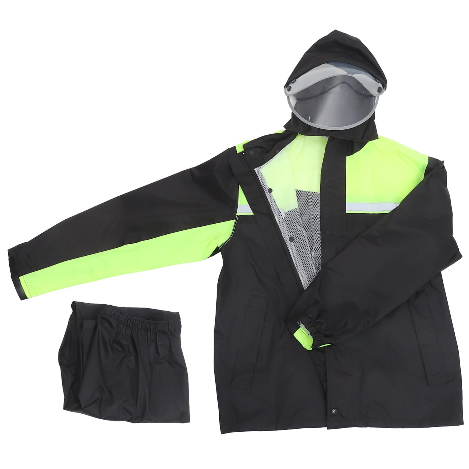 DRESSOOS 1 Satz -regenmantel Regenjacke -regenanzug Für Herren Regenbekleidung Regenschutz Regenanzug Regenjacke Und Hose Pu-kleber von DRESSOOS