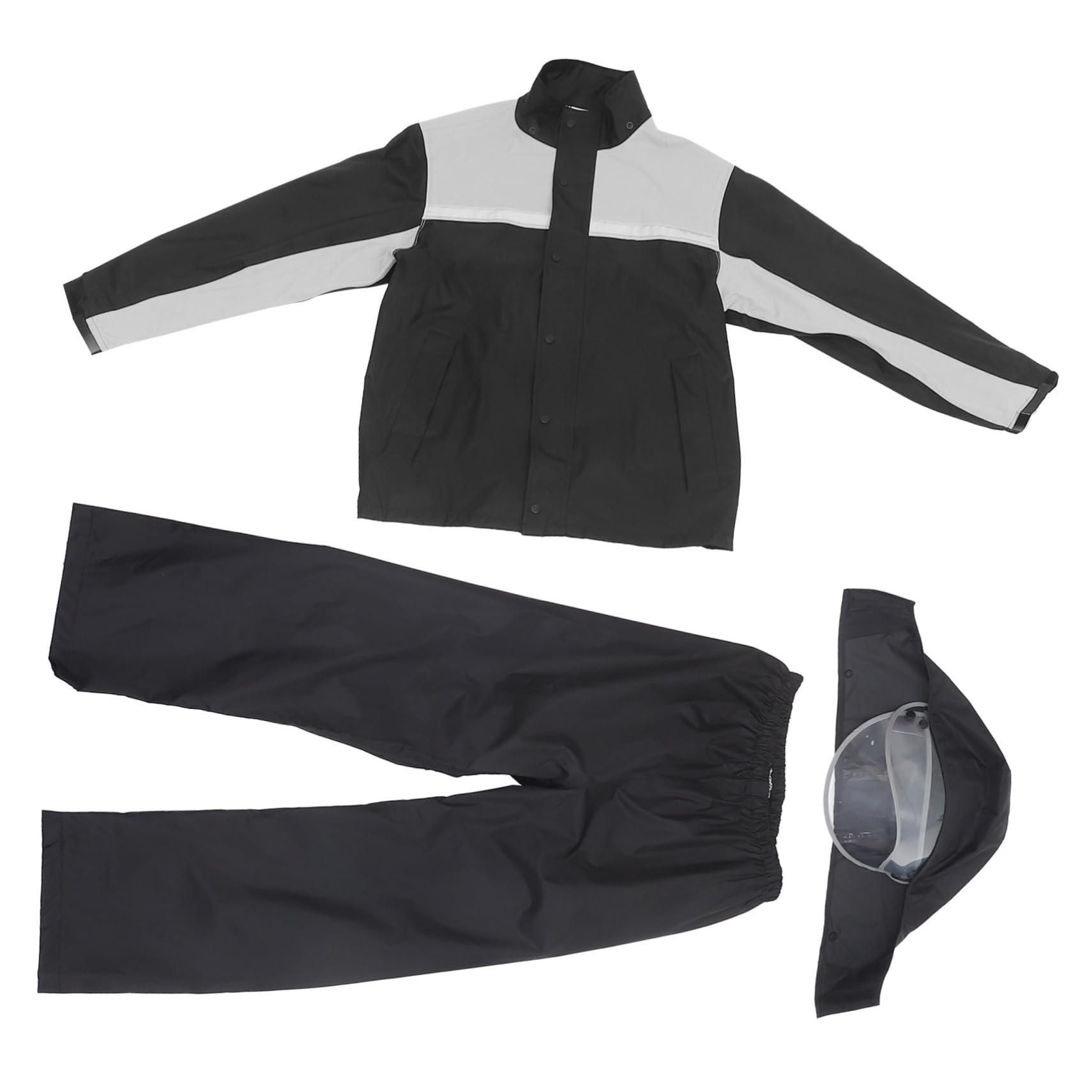 DRESSOOS 1 Satz -regenmantel -regenbekleidung Für Herren Regenjacke Regenanzug Regenschutz Regenbekleidung Für Männer Regenkleidung Und Hose Pu-kleber von DRESSOOS