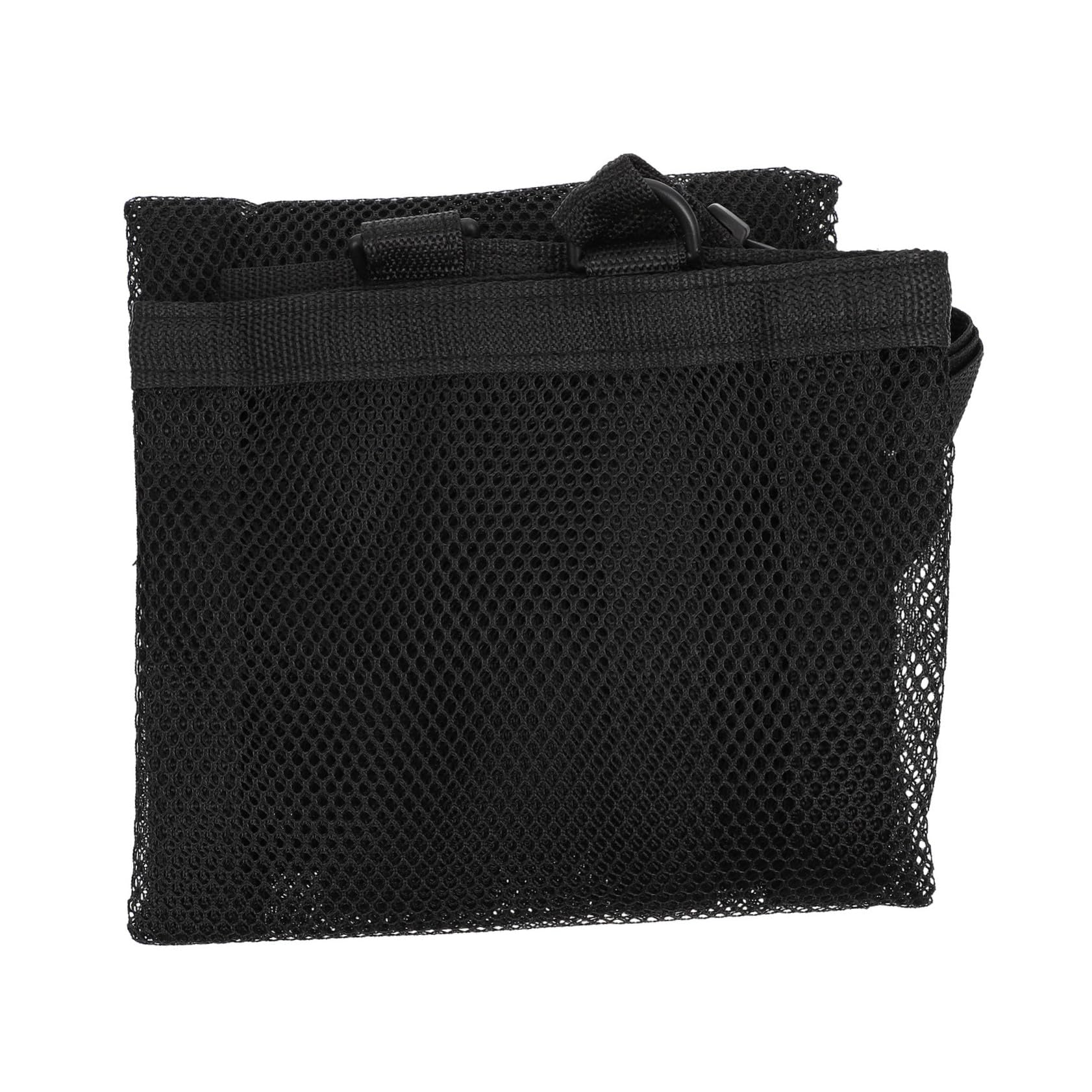 DRESSOOS 1 Stück Auto Decken Lagerung Net Pocket Faltende Auto Reißverschluss Lagerung Mesh (schwarz) von DRESSOOS