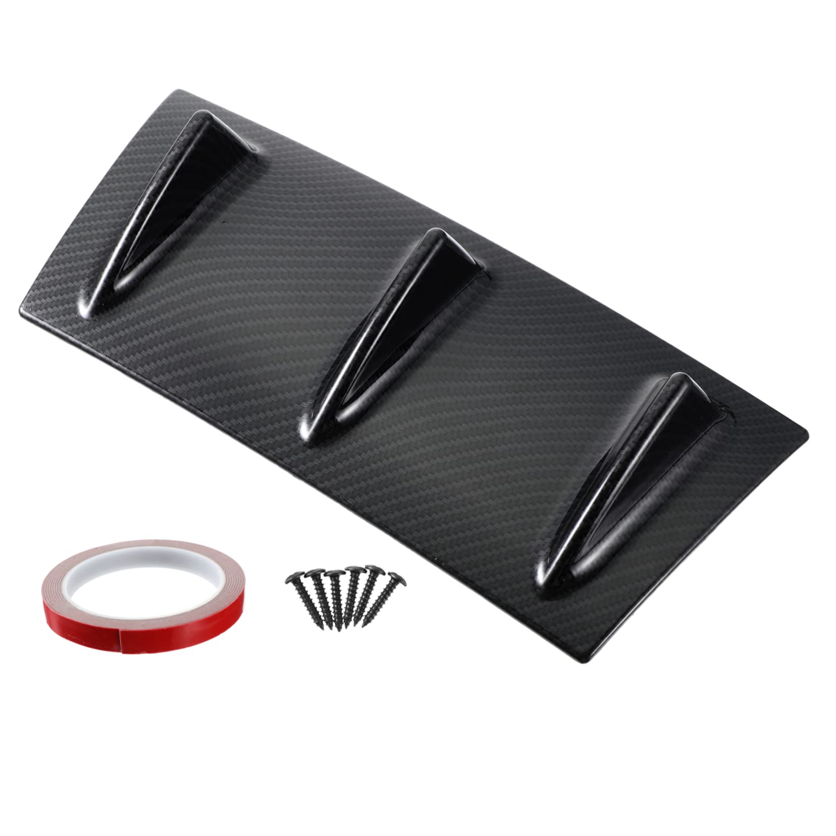 DRESSOOS 1Stk Deflektor Heckspoiler Automobil Auto Diffusoren Angebot zur Modifizierung des Autochassis Bumper car Auto Spoiler Karosserie-Spoiler umgebener Stoßfänger Chassis Spoiler Abs von DRESSOOS