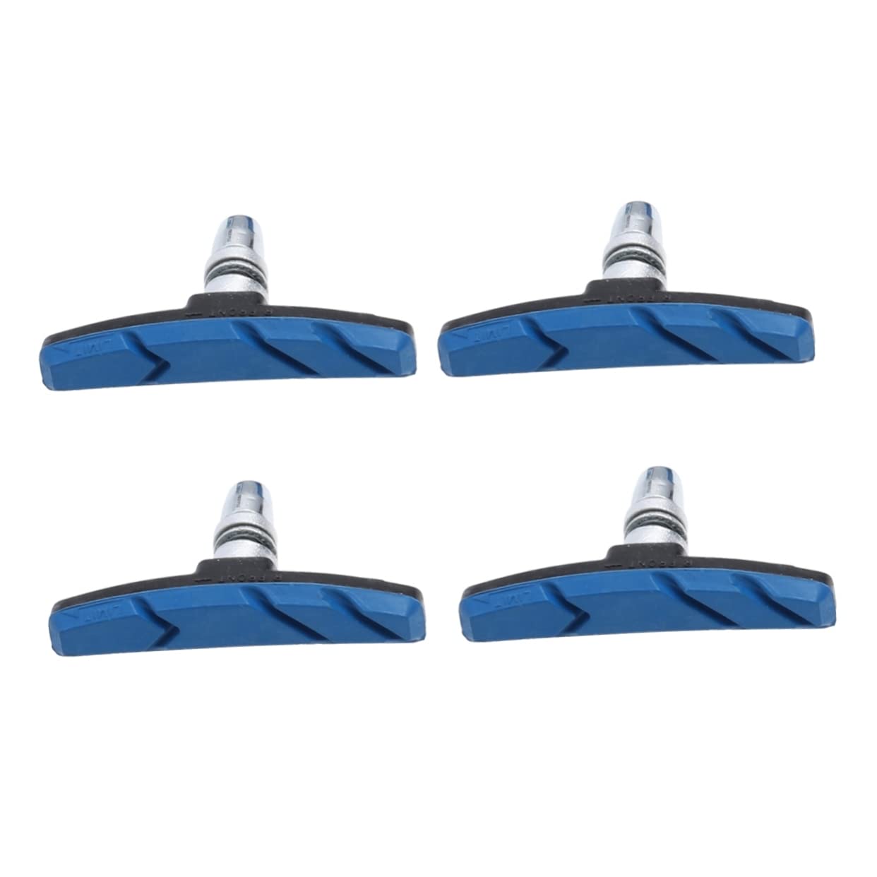 DRESSOOS 2 Paar Mountainbike Bremsbeläge Bremsklötze Bremsbacke Fahrradbremsbeläge Fahrradzubehör bremsbelag bremsbeläge bremskeil brake pads bike gadgets bike brakes Bremsbeläge vorne Blue von DRESSOOS