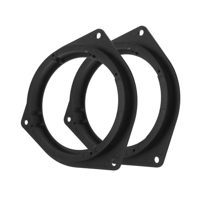 DRESSOOS 2st Hornscheibe Autozubehör Austausch Des Lautsprecheradapters Lautsprecher Robuster Ring Lautsprecher-distanzring Distanzring Für Autolautsprecher Lautsprecher-tool Black Plastik von DRESSOOS