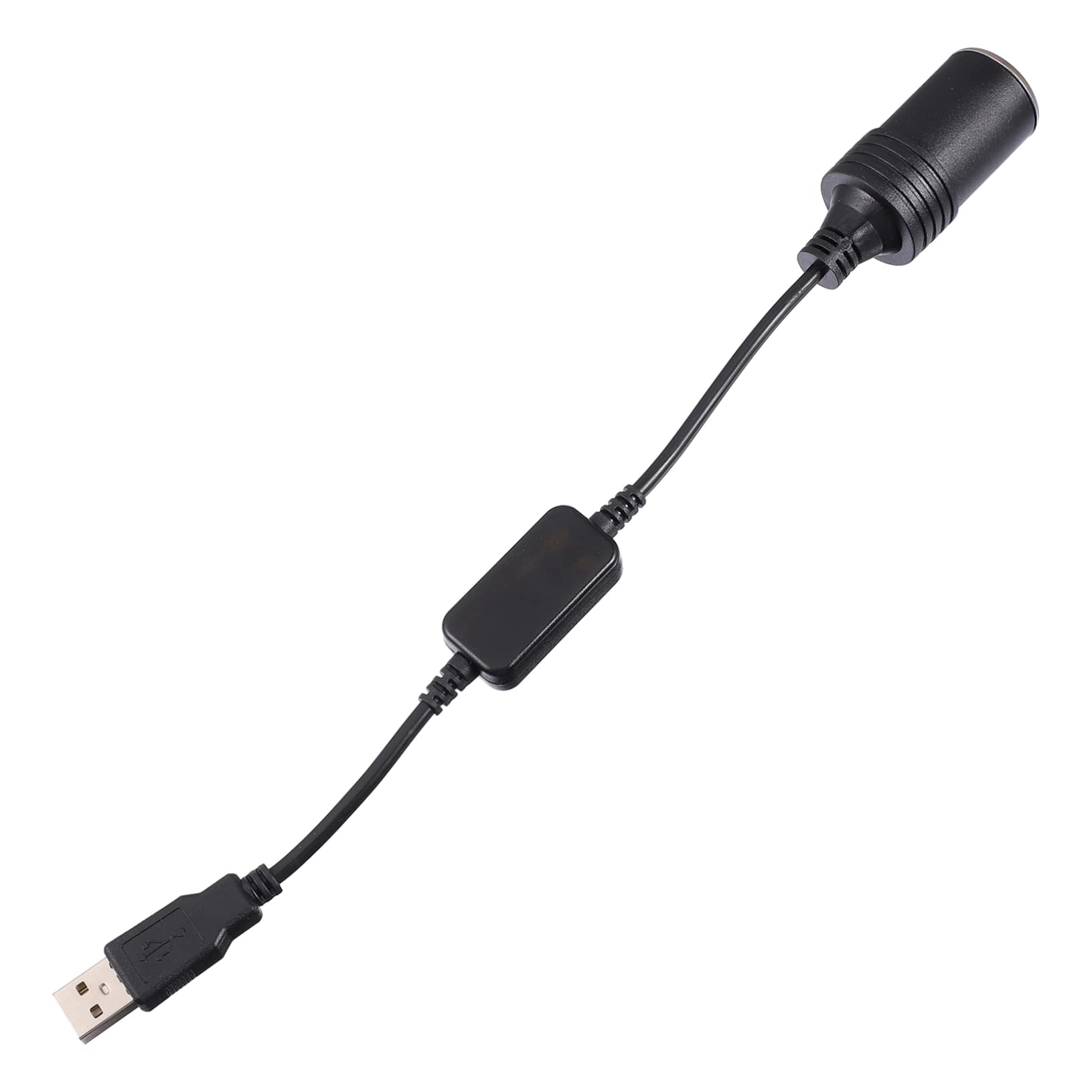 DRESSOOS 5V USB Auf 12V Zigarettenanzünder Konverter Universeller Auto USB Adapter Für KFZ Geräteanschluss Ideal Für Dashcams Navigation Und Mehr Kompakte Bauweise Einfache von DRESSOOS