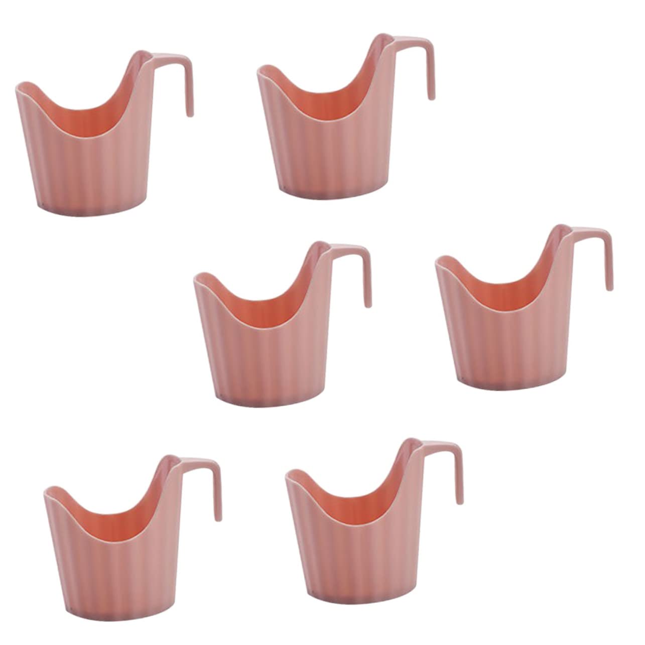 DRESSOOS 6St Isolierter Getränkehalter Kaffeetassenständer Getränkehalter für Getränkehalter kaffeetassen Halter cupholder tischdeko getränkekistenregal praktischer Getränkehalter Plastik von DRESSOOS