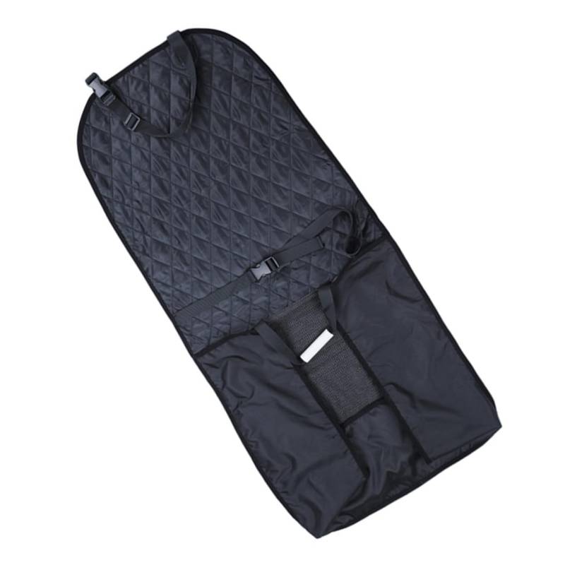 DRESSOOS Auto Front Co Pilot Haustier Hunde Sitzbezug Wasserdicht rutschfest Oxford Stoff Sitzschutz Für Auto LKW SUV Hundedecke Auto Schwarz von DRESSOOS