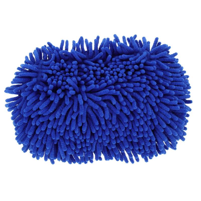 DRESSOOS Autowaschbürste Reiniger Vakuum Auto reinigungsbürste kfz reinigungsbürste car wash mop car wash Brush Auto waschen bürste Autowaschwerkzeuge Detailing Kit Chenille Blue von DRESSOOS