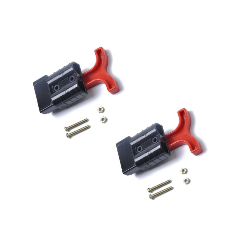 DRESSOOS Batterie Schnellanschlusskabel Gabelstapler Stecker Kabel Elektrischer Adapter Verkabelung Griffanschlüsse Ladegerät Motor Batterien Batterie Schnellanschluss Schwarz von DRESSOOS