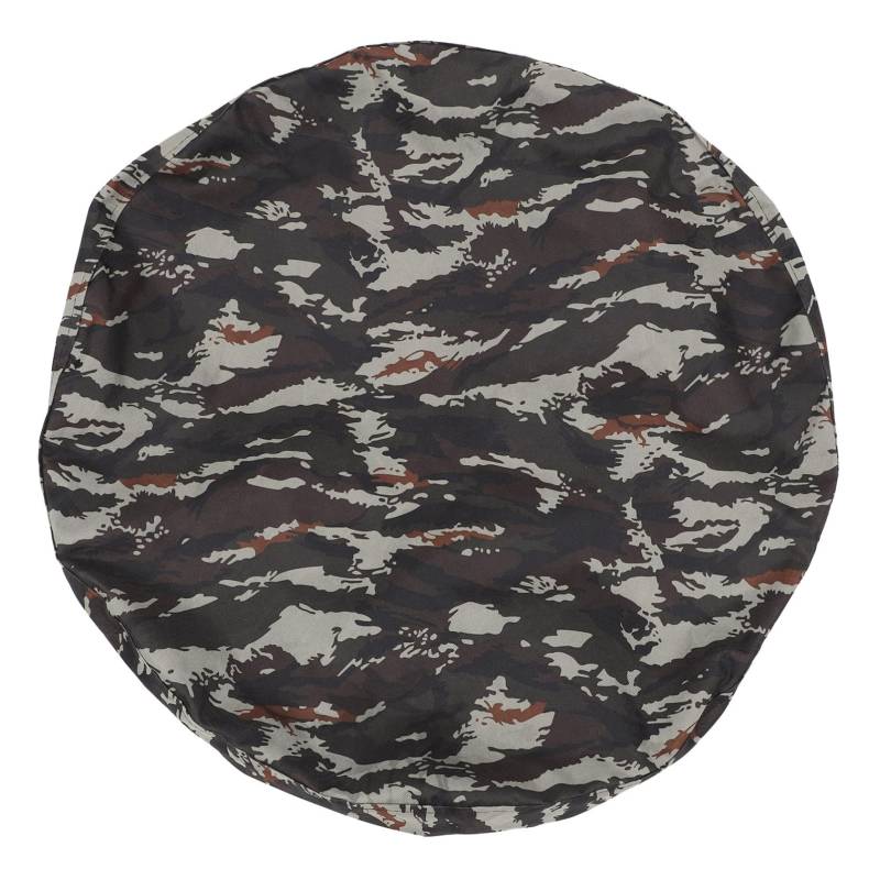 DRESSOOS Reifenabdeckung Auto Radschutzabdeckung Reifentaschen Stoff Reifen Fall Reifen bedeckt Sonne Reifenschutz Fahrzeugradschutz Reifen Radabdeckung Rad schutzhülle Oxford Camouflage von DRESSOOS