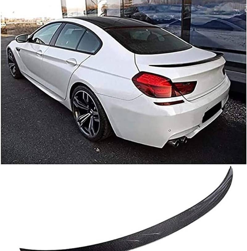 Auto Heckspoiler Für BMW 6 Series M6 F06 640I 650I 640D 2012-2019, Auto Heckkofferraum Kofferraumspoiler, HeckflüGel Tuning, Auto ZubehöR von DRYFAL