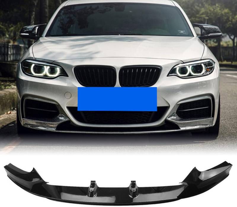 Frontspoiler Lippe Für BMW 2 Series F22 F23 230i M240i 220i 2014-2021, Auto Lower Body Kit, Auto Frontspoiler Frontstoßstange Spoiler Splitter Diffusor von DRYFAL