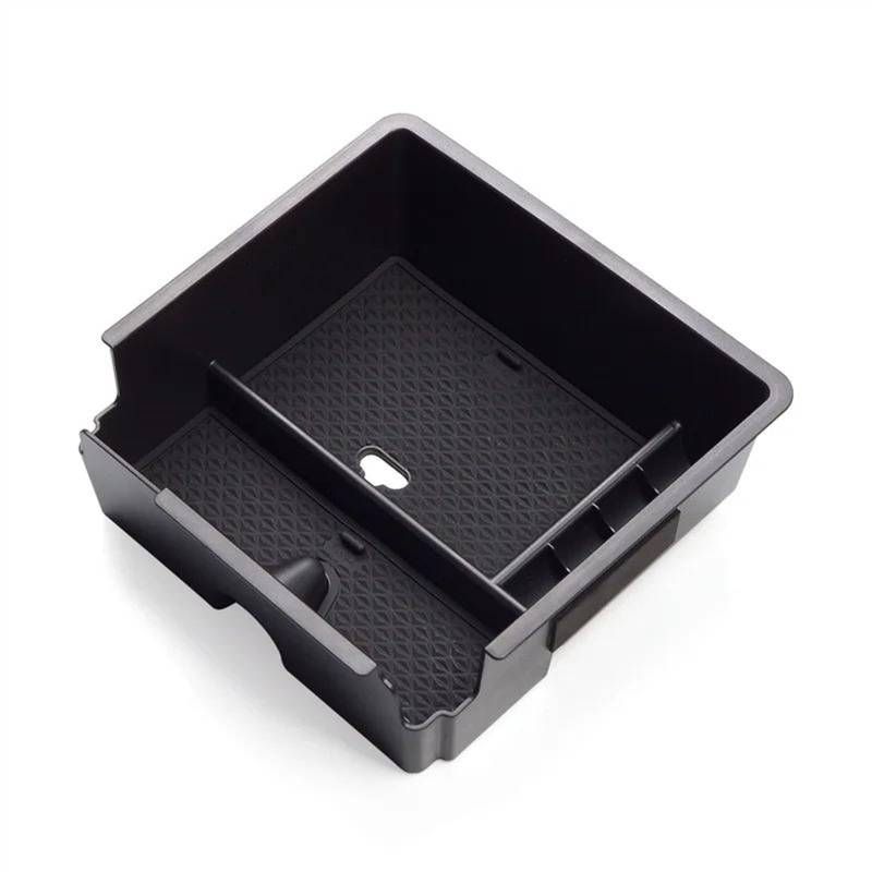 DRYIUBVF Armlehne Tray Organizer Kompatibel Mit Ford Für Ranger 2012 2013 2014 2015 2016 2017 2018 2019 2020 2021 Auto Zentrale Steuerung Armlehne Aufbewahrungsbox von DRYIUBVF