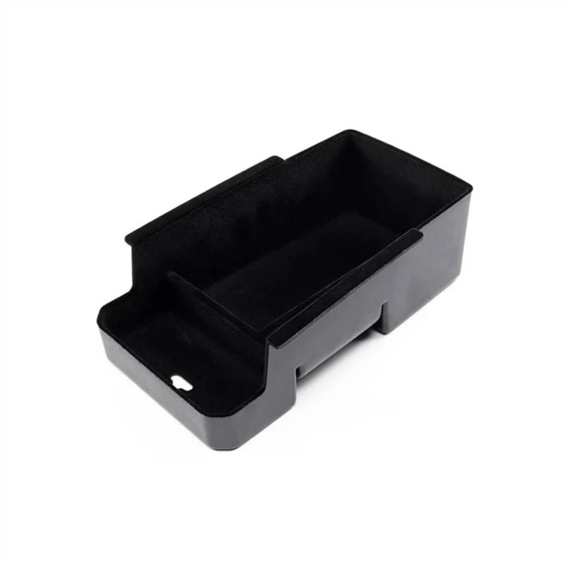 DRYIUBVF Armlehne Tray Organizer Kompatibel Mit Volvo Für Xc40 C40 2019 2020 2021 2022 2023 2024, Auto-Armlehnen-Organizer, Ablagebox, Innenzubehör, Armlehnen-Organizer-Ablage(Flocking) von DRYIUBVF