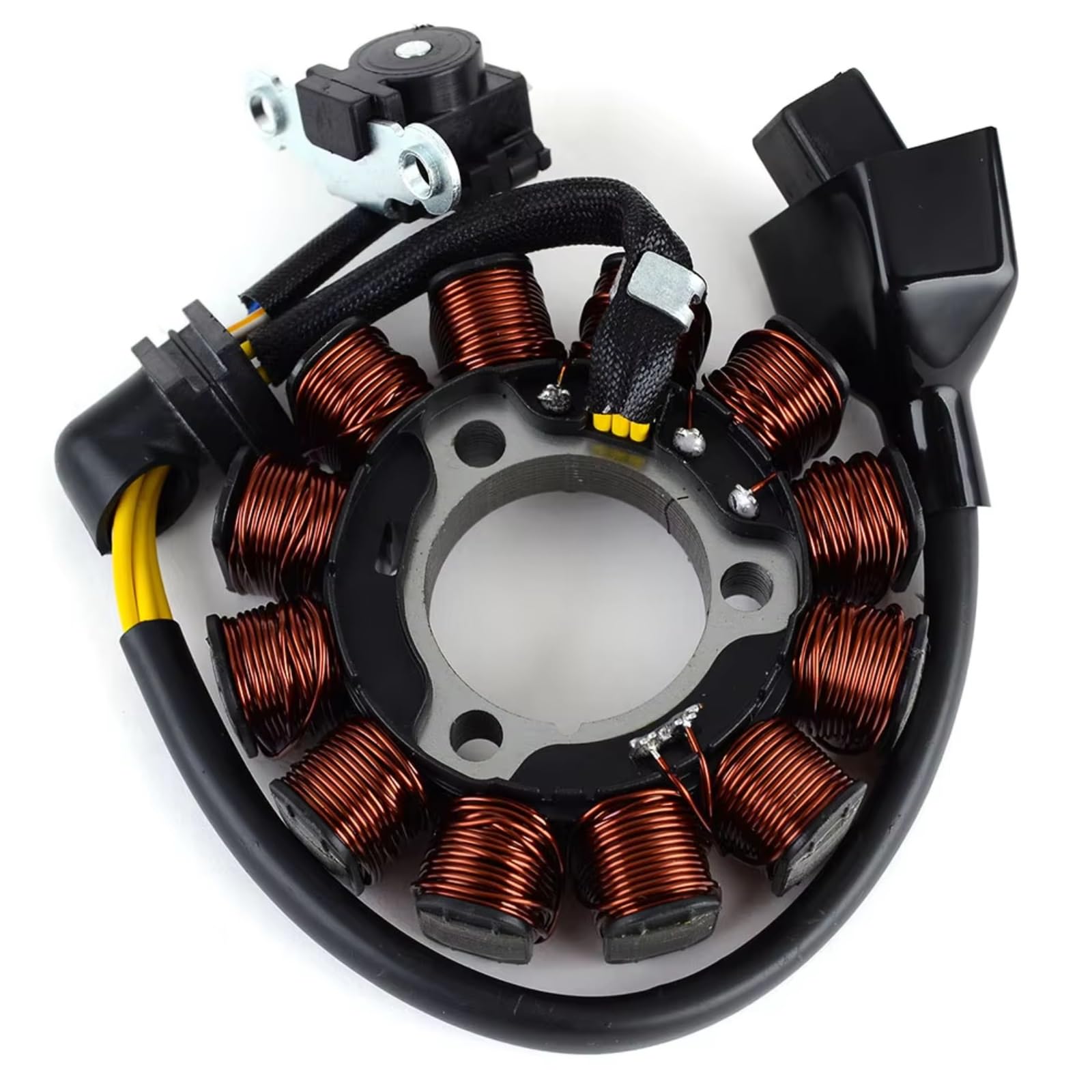 DRYIUBVF Für CRF250R Für CRF250RM Für CRF250RL 2020 2021 31120-MKE-AA1 Motorrad Generator Magneto Stator Spule Motorrad Stator Spule Zubehör Motorrad-Statorspule von DRYIUBVF