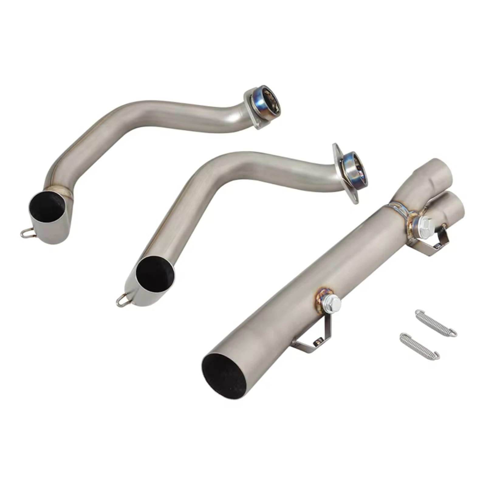 DRYIUBVF Für F900R F900XR 2020 2021 2022 2023 2024 Motorradauspuff Für Fluchtsysteme Front Link Pipe Schalldämpfer Motorrad Auspuff Link Pipe Endrohre Moto von DRYIUBVF