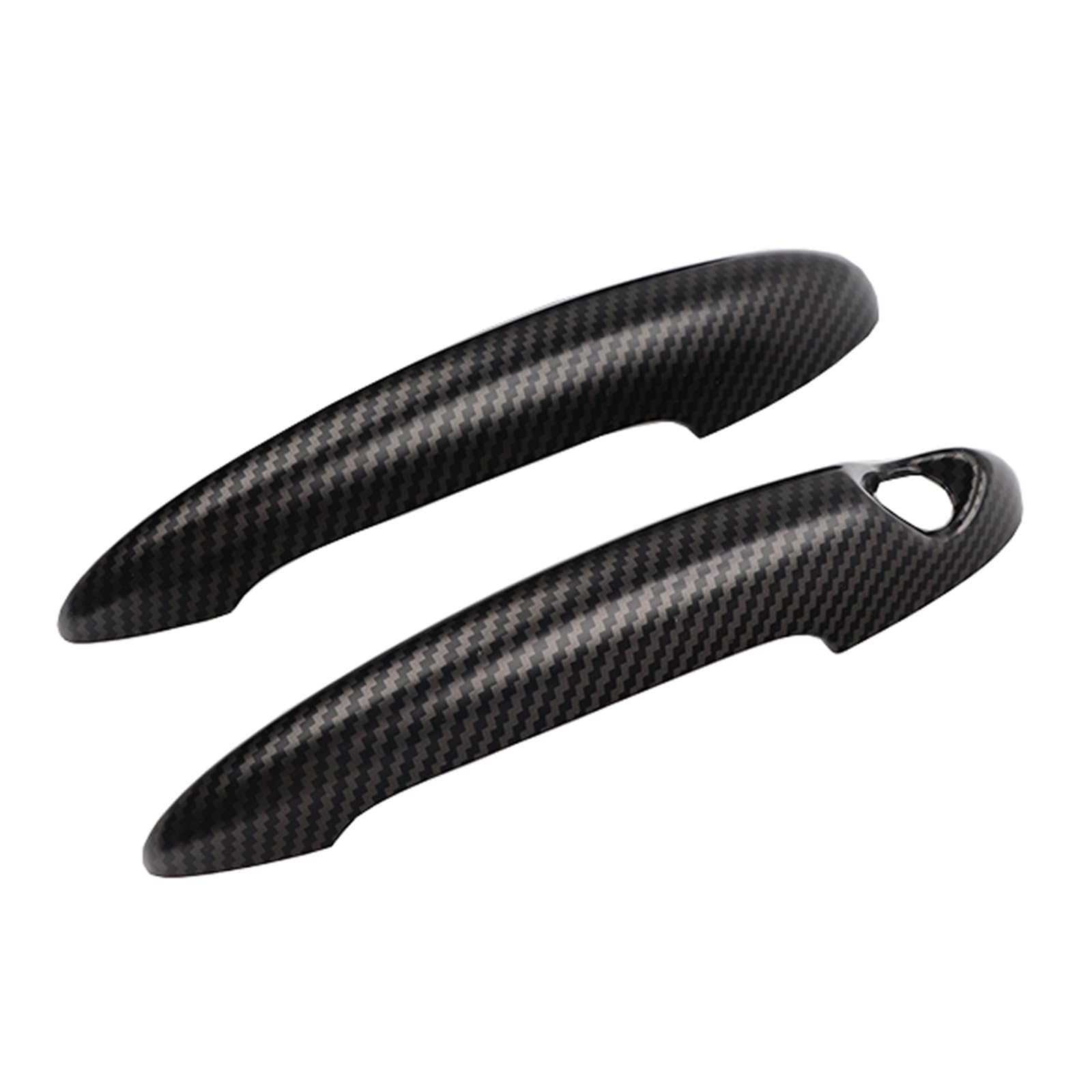 DRYIUBVF Kompatibel Mit Mini Für Cooper S JCW Für R50 R52 Für R53 R55 R56 R57 R58 R59 R61 Auto-Außentürgriff-Dekorationsschale Außentürgriffabdeckung(Carbon Pattern) von DRYIUBVF