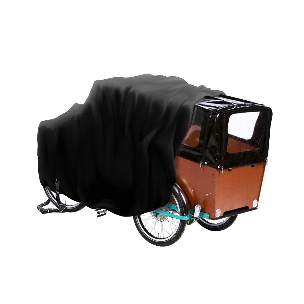 DS Covers Cargo Lastenfahrrad-Abdeckplane 3 Rad - mit Regenzelt von DS Covers