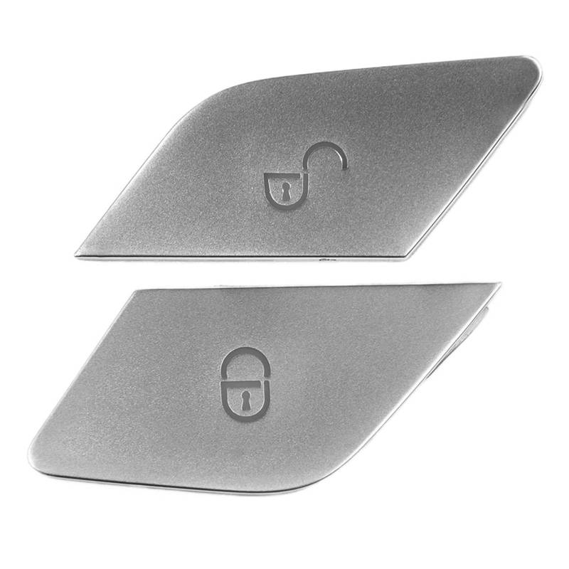 DSCJMY [Replacement] 2PCS Auto Türschloss Schalter Taste Aufkleber Passt for Mercedes-Benz CE for Klasse W205 W213 for GL Autos Innen Zubehör von DSCJMY