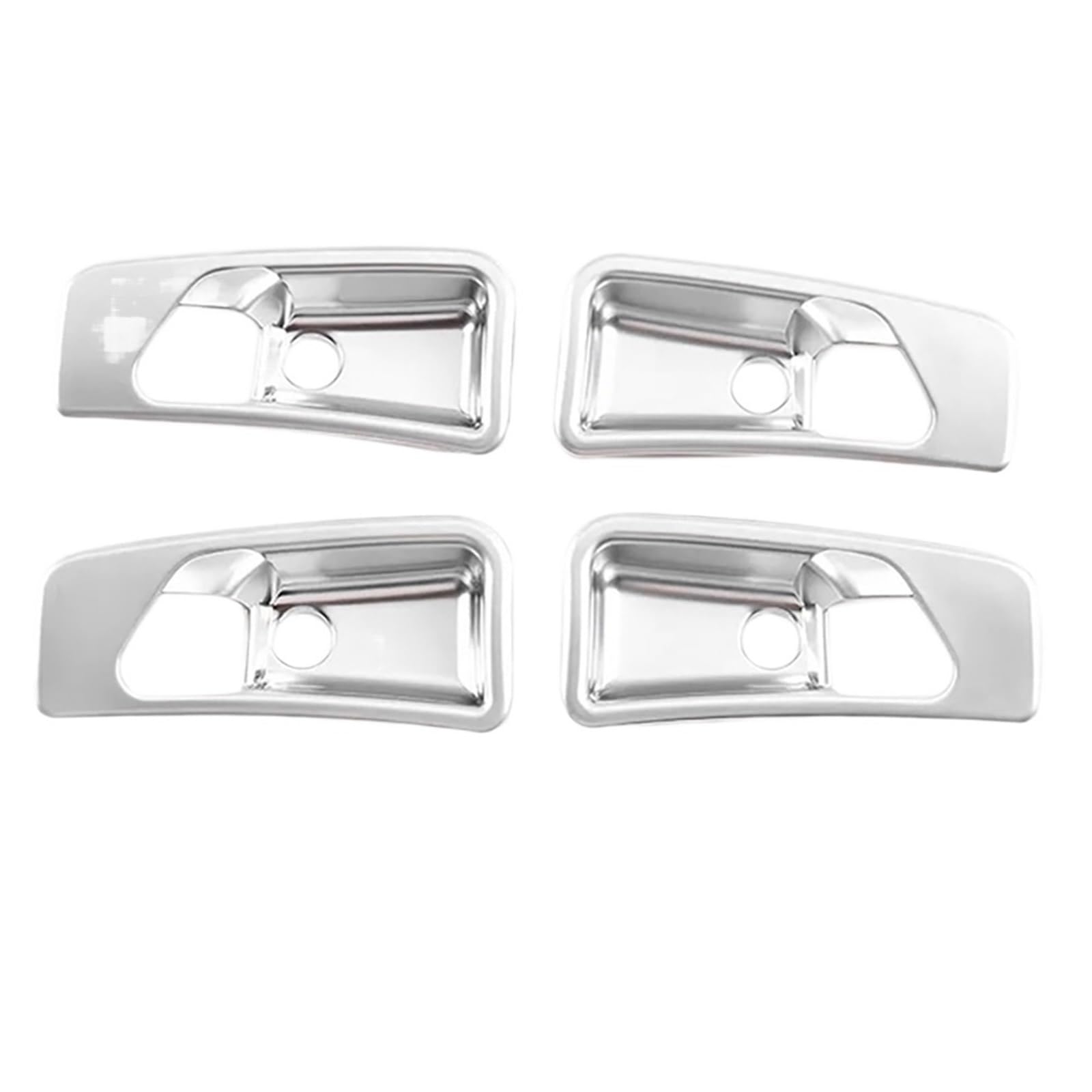 DSCJMY [Replacement] 4PCS Auto Silber Innere Türgriff Bowl Abdeckung Trim for Mercedes for Benz G for Klasse W463 G63 G500 2007-2010 von DSCJMY