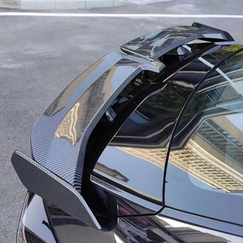 Auto Kofferraum Spoiler, Für Jaguar XF Sedan (X260) 2016-2022, Auto Heckspoiler Heckklappe Flügellippe Aufkleber Auto Heckflügel-Dekoration Spoiler,A von DSDSBB