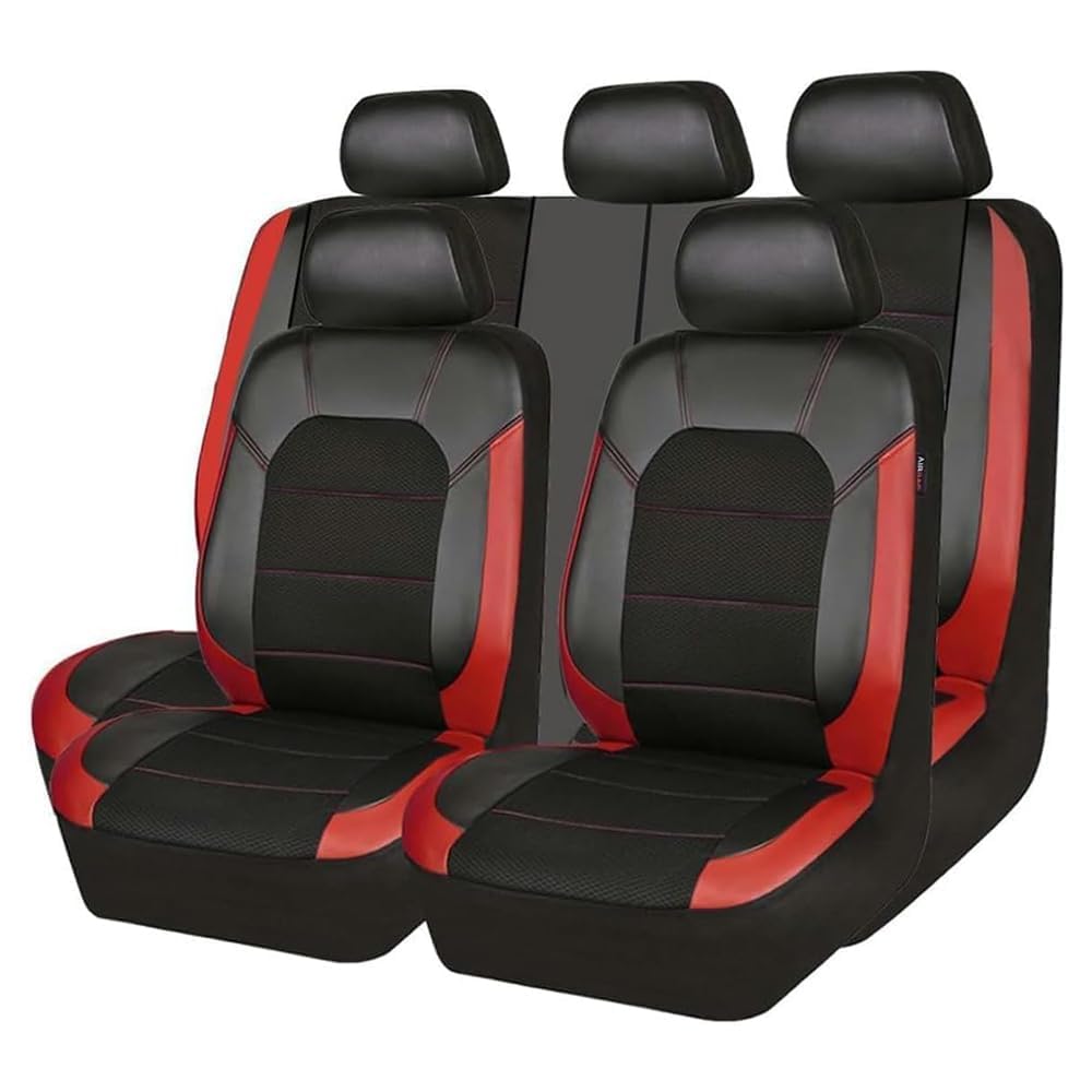 DSDSBB Auto Sitzbezüge Set, Für Seat Ateca FR 2016-2022 2023 2024, Wasserdicht rutschfest Bequem Autositzbezug Vorne Hinten Schonbezüge Innenraum Zubehör,D von DSDSBB