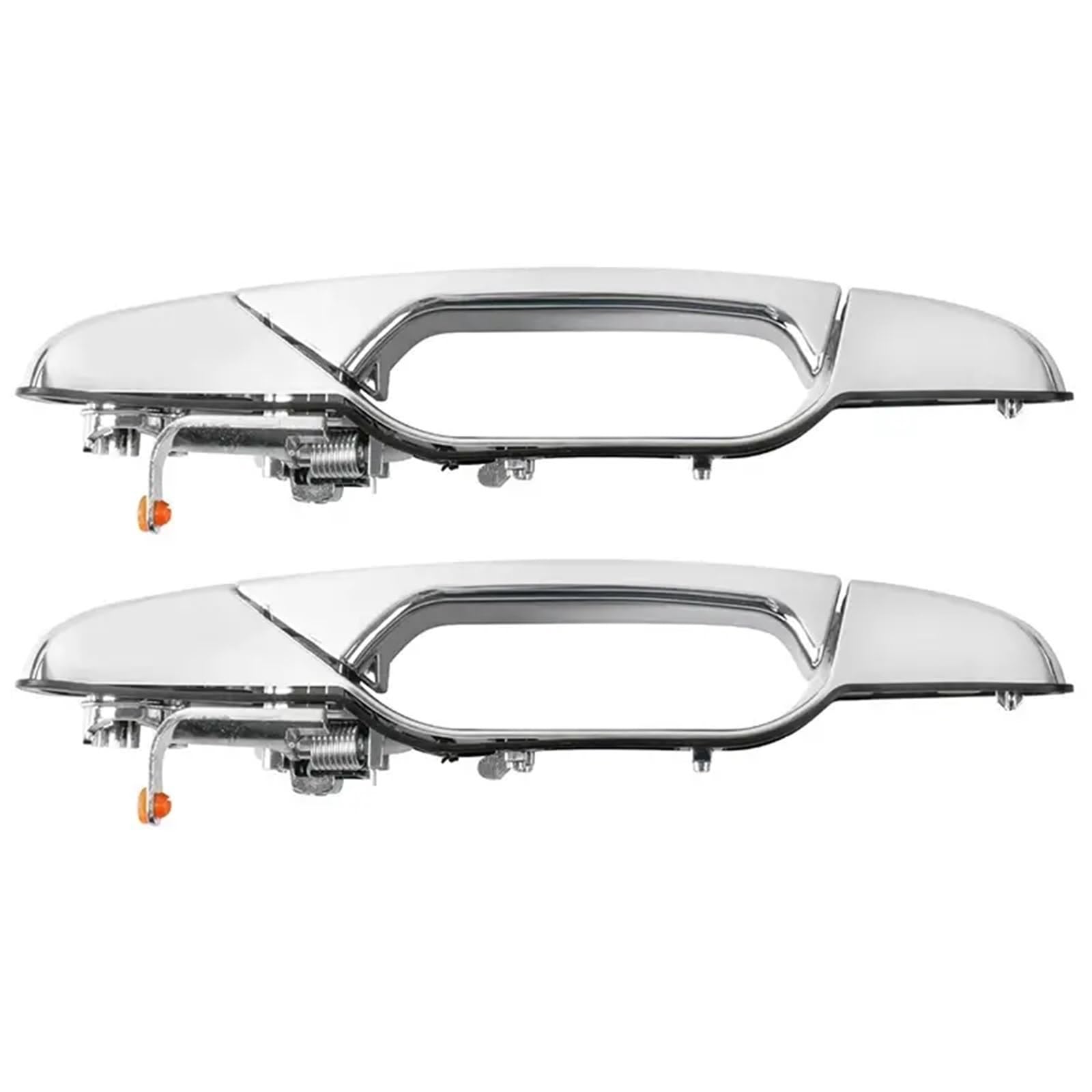 DSEQOPHH Auto Außengriff Türgriff Kompatibel Mit Chevy Für Silverado 2007 Auto Vorne Hinten Links Rechts Verchromte Außentürgriffe Autozubehör 25960525 20828258(Rear Pair) von DSEQOPHH