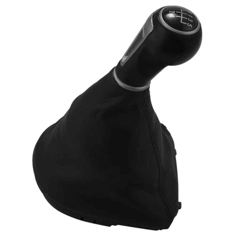 DSEQOPHH Auto Schaltknöpfe Kompatibel Mit Seat Für Leon II 2005 2006 2007 2008 2009 2010 2011 2012 5-Gang-Schaltknauf-Kofferraumabdeckung Autozubehör von DSEQOPHH