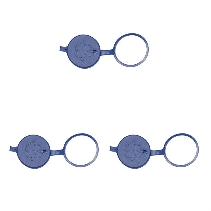 DSEQOPHH Deckel Scheibenwaschbehälter Kompatibel Mit Citroen Für Xsara Für Picasso Auto-Scheibenwischer-Waschflaschenverschluss Scheibenwaschflüssigkeitsflaschenverschluss Autozubehör(3pcs) von DSEQOPHH
