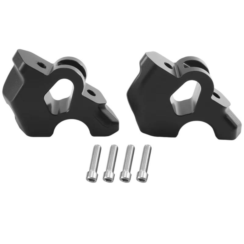 DSEQOPHH Motorrad Lenkerklemmen Für R1300GS 2024- Motorrad Lenker Riser Griff Bar Clamp Verlängern Adapter Motorrad Riser Montieren Heben Lenker Klemmen Zubehör von DSEQOPHH