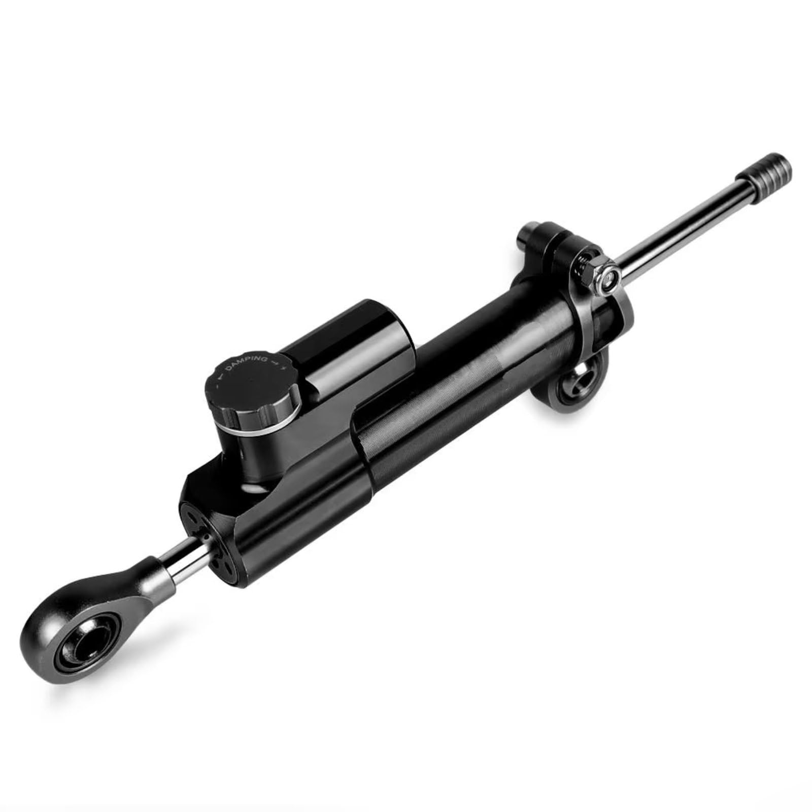 DSEQOPHH Motorrad Lenkungsdämpfer Kompatibel Mit Fz-1 Für 2006–2019 Motorradlenker Verstellbarer Lenkungsdämpfer Stabilisator Zubehörteile(Black) von DSEQOPHH