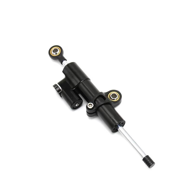 DSEQOPHH Motorrad Lenkungsdämpfer Kompatibel Mit Monster 696 2008- UP Motorrad-Lenkungsdämpfer Stabilisator Absorber Halterung Inear Stoßdämpfer Kit(Black) von DSEQOPHH