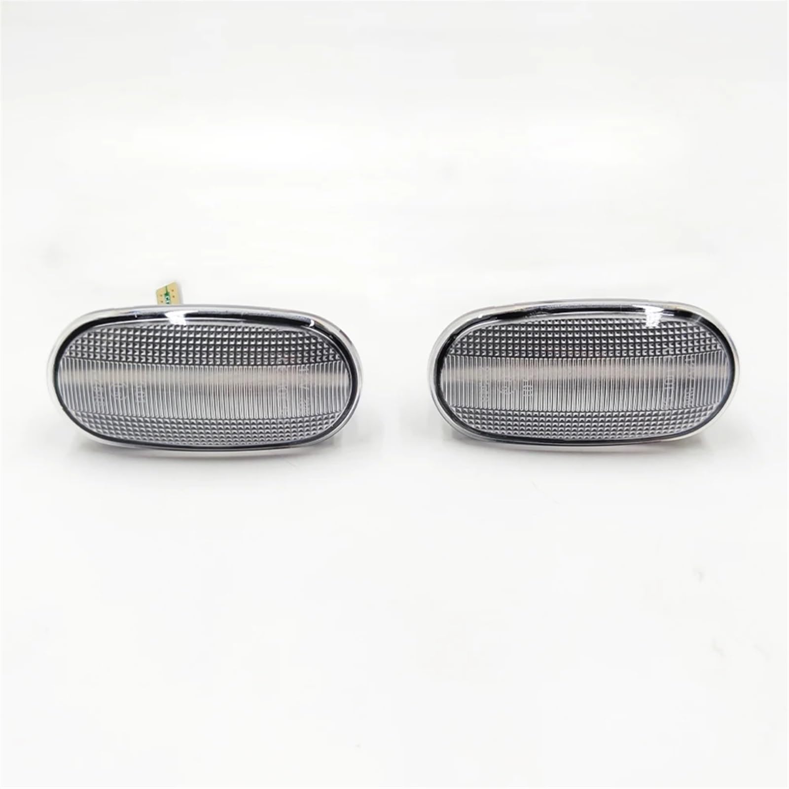 DSEQOPHH Rückspiegel Blinker Kompatibel Mit Mitsubishi Für Pajero Für Mirage Für Legnum Für Gelent 1998-2005 Dynamische Seitenmarkierungs-Blinker-Blinker-Kontrollleuchten(Clear Shell) von DSEQOPHH