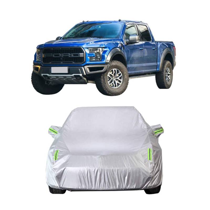 Autoabdeckung Kompatibel mit Ford F150 Car Cover Pickup Sonder Thick Oxford Cloth Sonnenschutz Regen und Frostschutzmittel Warm Car Cover von DSISI-Autoabdeckung