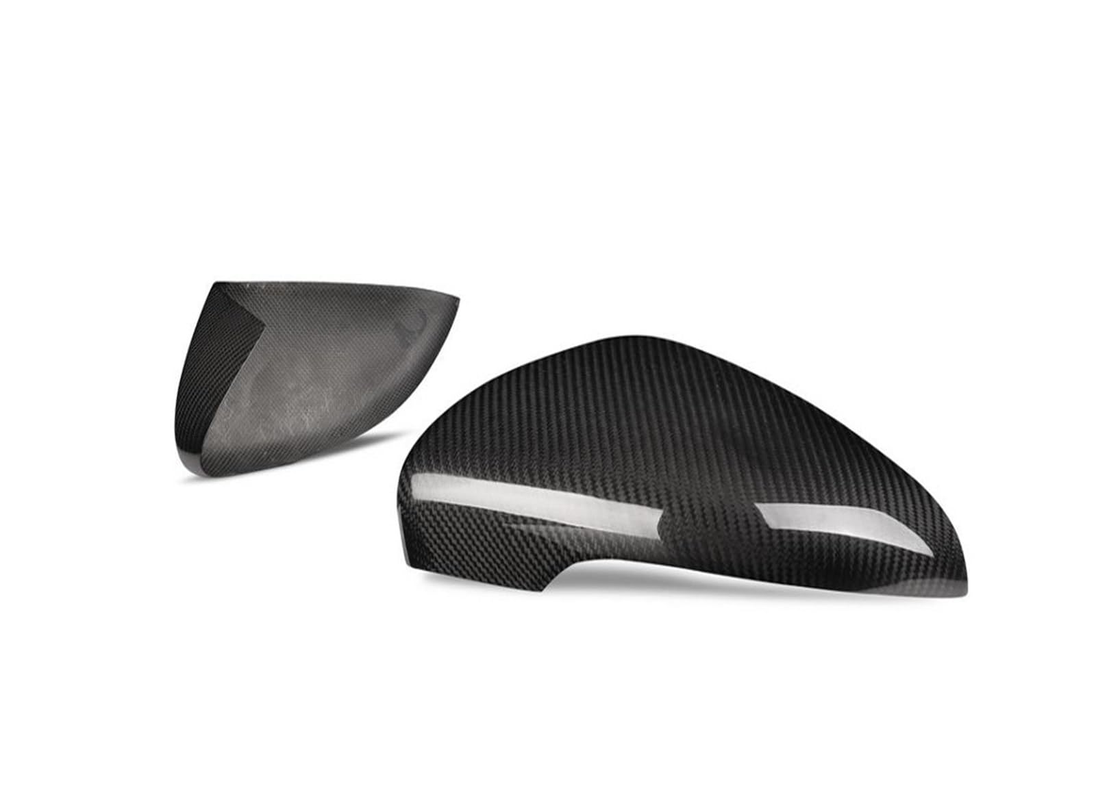 08 09 10 11 12 Hinzufügen/Ersatztyp OEM/OX Horn Form Carbon Fiber Spiegelschutz Kompatibel mit VW Golf 6 R20(A Add on dry Carbon) von DSPLJQRYX