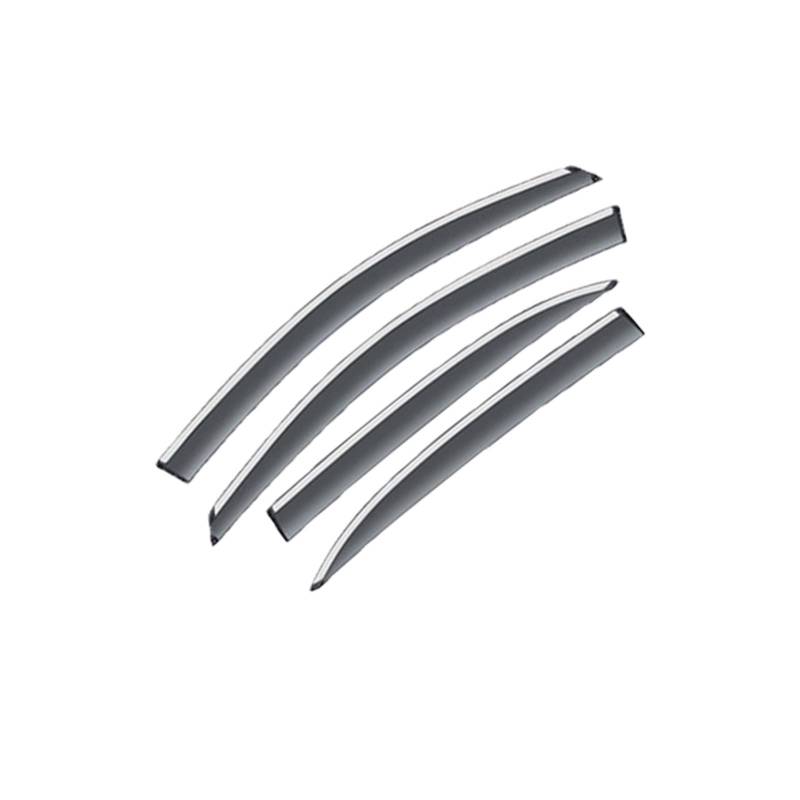 Car Side Windows Visors Compatible With GWM Haval Dargo 2020~2022 Accessories Deflectors Rain Eyebrow Guards Sun Visor Wind Shield Trim 2021 von DSPLJQRYX