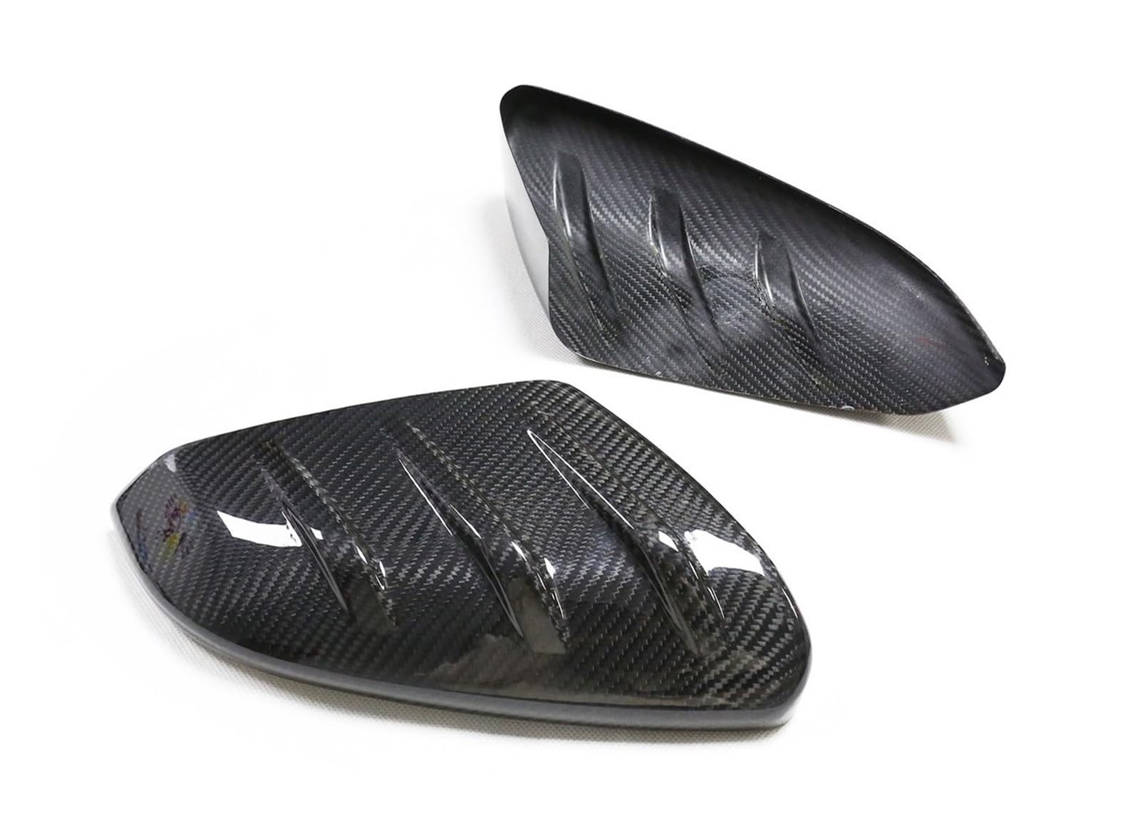 Hinzufügen/Ersatz Stil Carbon Fiber Körper Seitenschleife OEM/OX Horn Form kompatibel mit Civic 10. e. 16 17 18 19 20 21(A dry carbon add on) von DSPLJQRYX