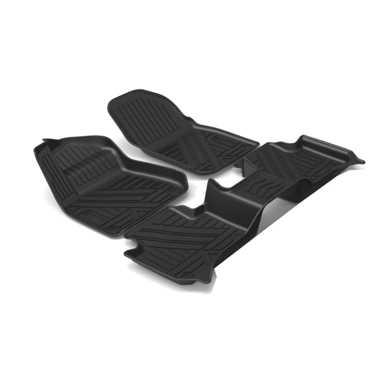 TPE Fußmatten kompatibel mit Cayenne 2018 2022-2023 Pads Liner Tray Floor Innenzubehör von DSPLJQRYX