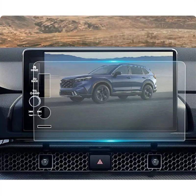 DSPOLIMV Kompatibel Mit CRV 2023 9 Zoll Auto GPS Navigation LCD Bildschirm Gehärtetem Glas Displayschutzfolie GPSNavigation Schutzfolie von DSPOLIMV